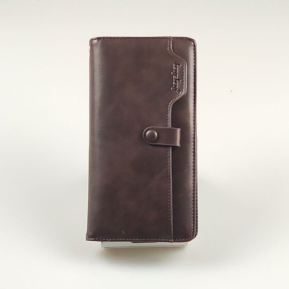 ✨✨BRAND NEW Mens Casual Thin Long Wallet Cash Clip with Zipper Bag - Picture 3 of 10